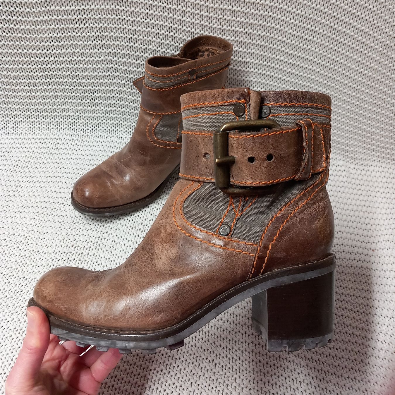 Scarpe da donna: FREE LANCE Paris, Boots / Stiefeletten Gr.37 Leder – Usato da Merligen venduto da muss_haben 1