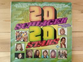 20 Schlager 20 Stars - Ungekürzte Originale Top Zustand