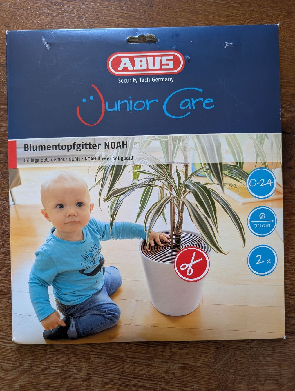 Blumentöpfe: ABUS Junior Care Blumentopfschutzgitter Noah, Neu! – Neu (gemäss Beschreibung) aus Bern von Zorro333
