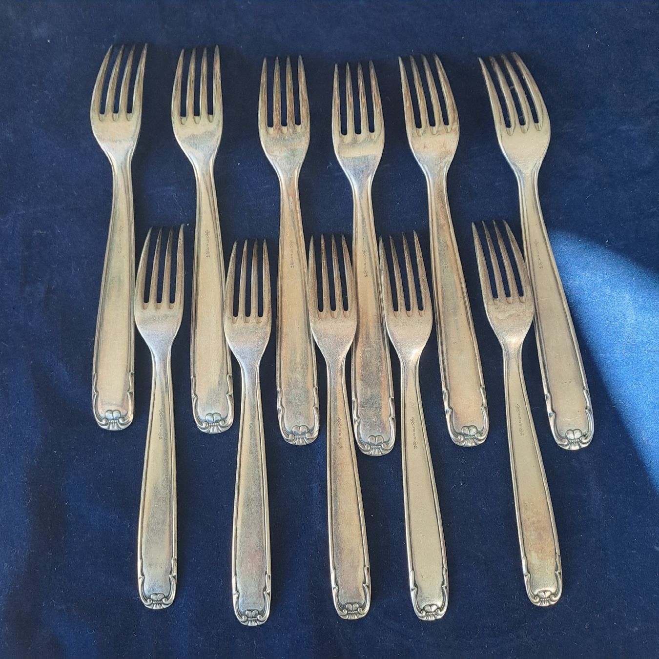 Pott Set di posate:  Pott #782 Versilbert 90 Besteck  – Usato da Adliswil venduto da globill 6