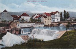 Dornachbrugg   BL   mit Birsfall