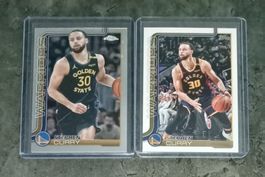 Steph Curry Topps NBA cards lot 