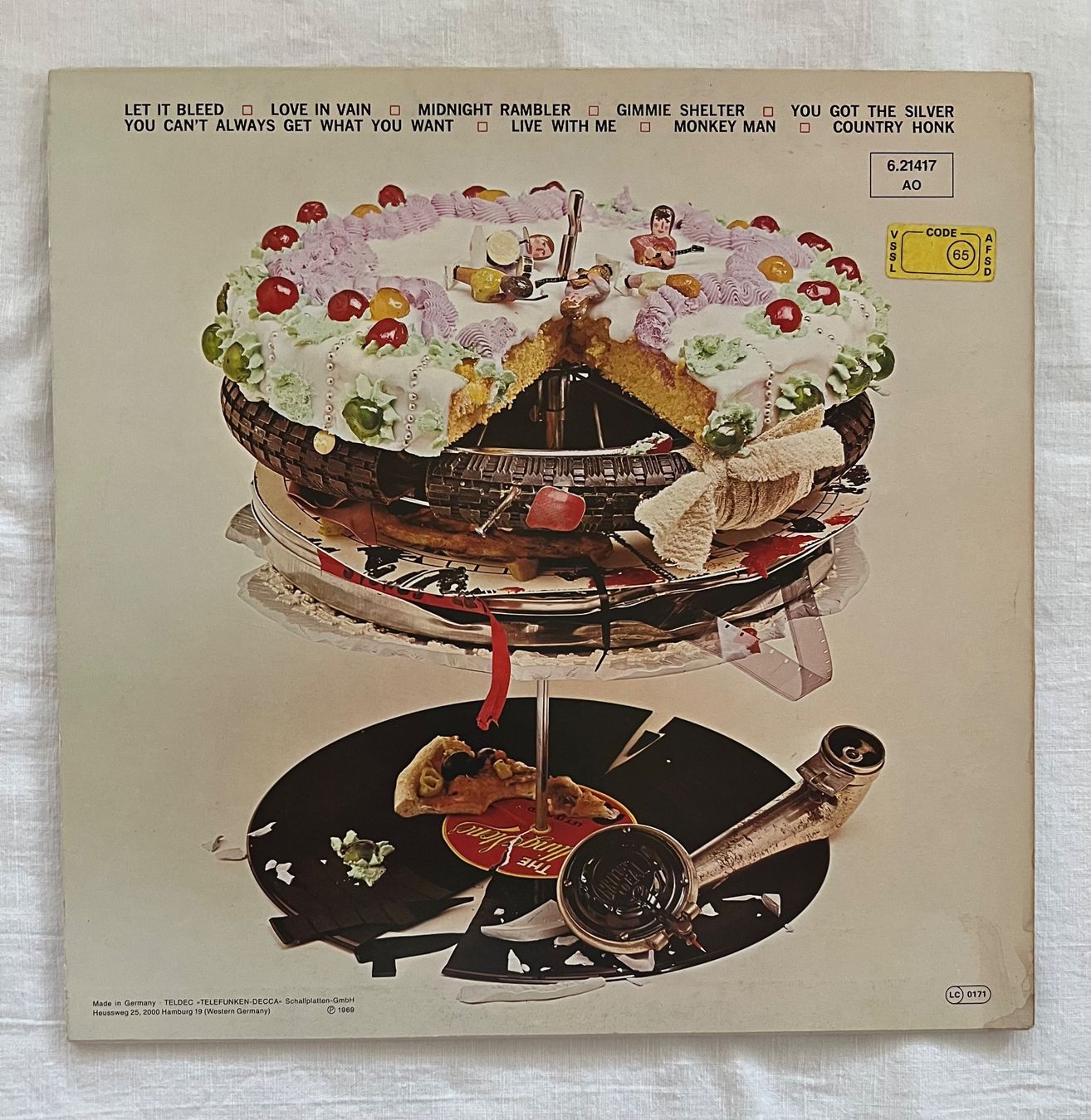 Vinyles: Rolling Stones - Let It Bleed / LP Vinyl, 1970, Germany – D'occasion à Schaffhausen par Mond689 1