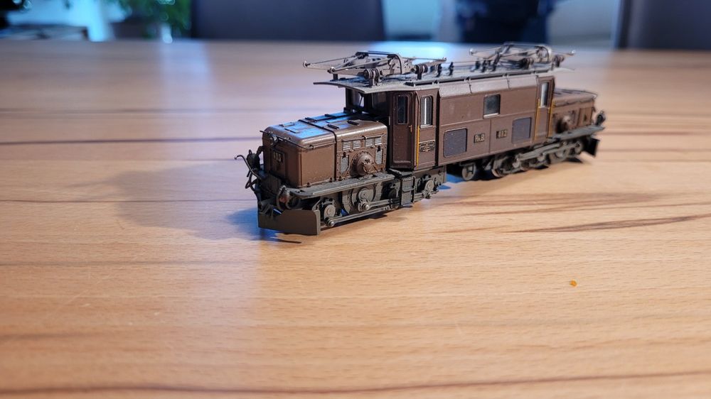 Bemo Modelleisenbahnen: Bemo RhB Ge 4/4 I 412 Modellbahn Lokomotive H0m  – Neu (gemäss Beschreibung) aus Zürich von gartenmaus01 6