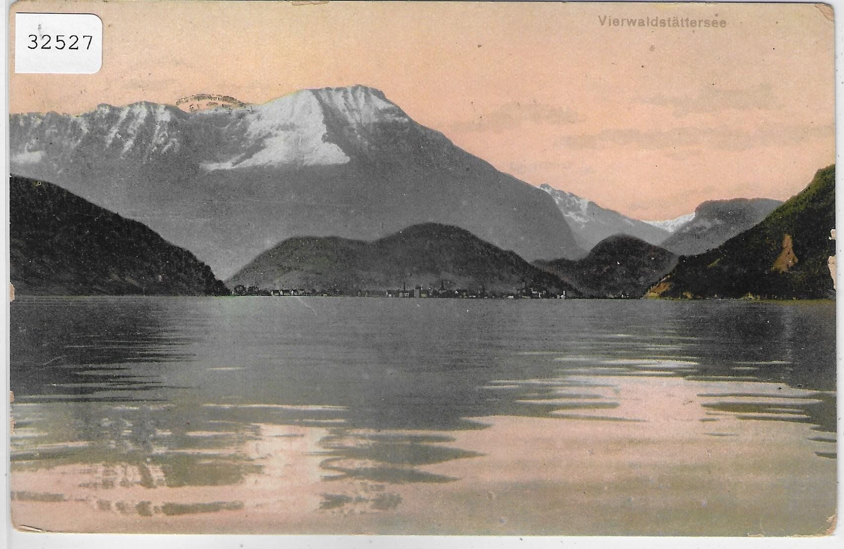 Ansichtskarten: Vierwaldstättersee Abendstimmung - Litho – Gebraucht aus Ettingen von Kartenplanet