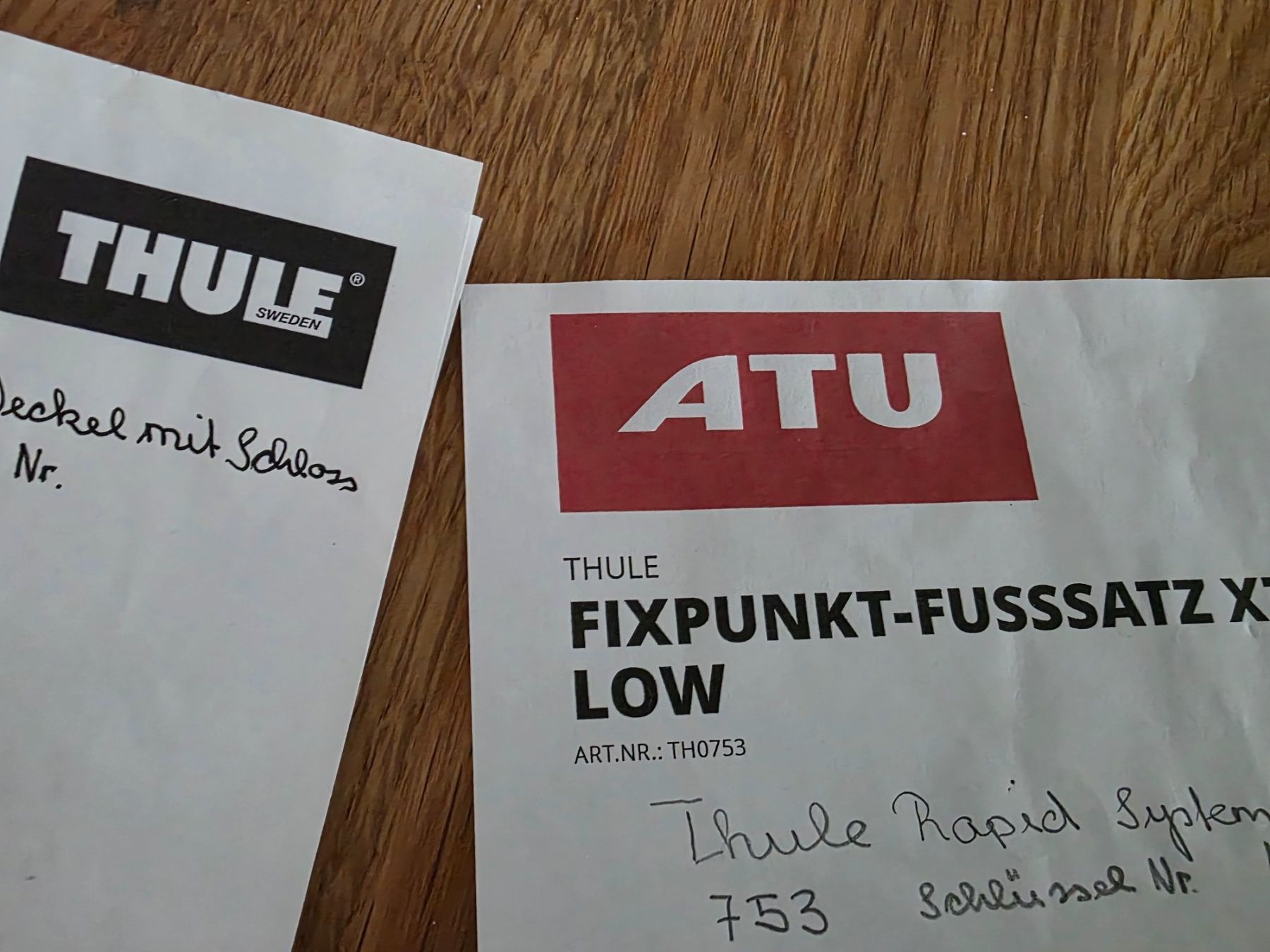 Thule Portapacchi: Thule Fuss – Usato da Remetschwil venduto da josi5 2