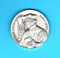 Silber-Medaille, 500 Jahre Ulrich Zwingli, Silber 900/18,7gr