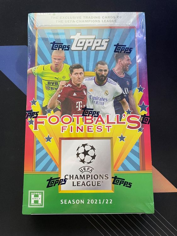 Topps UEFA Finest Flashbacks Hobby Box Kaufen auf Ricardo