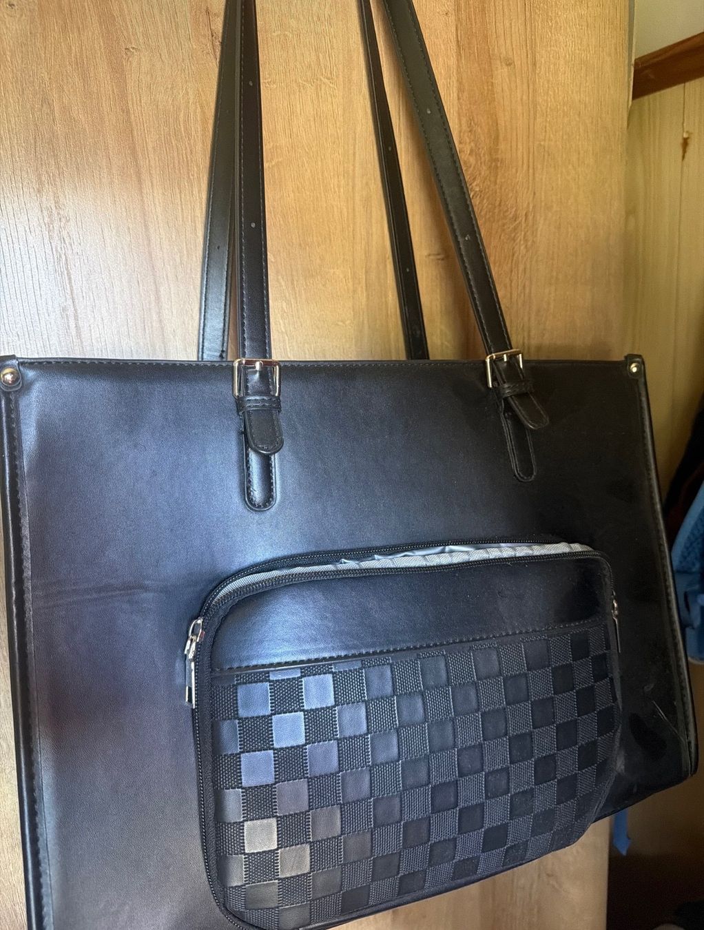 Sacs: Schwarze Handtasche mit Poechette, neuwertig – Neuf (Voir description) à Täsch par amwegsvenja