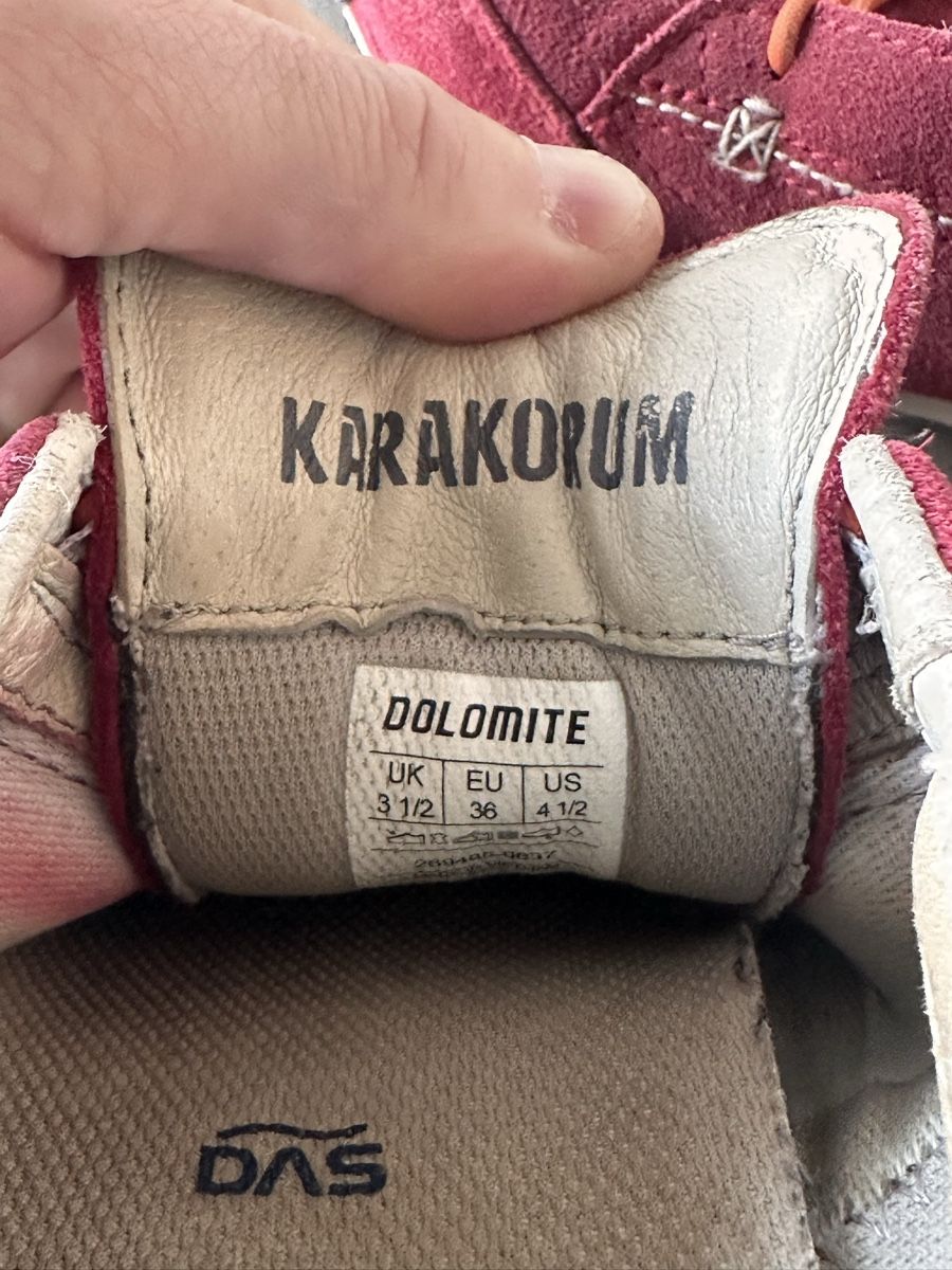 Dolomite Schuhe für Jungen: Karakorum Dolomite Kinder Wanderschuh Gr 36 – Gebraucht aus Seengen von Marcelstreit 1