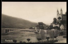 AK Aarburg, Brücke über die Aare