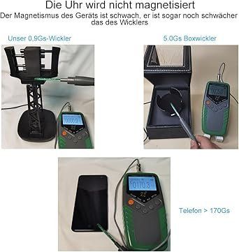 Cofanetto carica e porta orologi: FEICHONGHO Automatischer Uhrenbeweger – Nuovo e nell'imballaggio originale da Fislisbach venduto da IboTrade 5