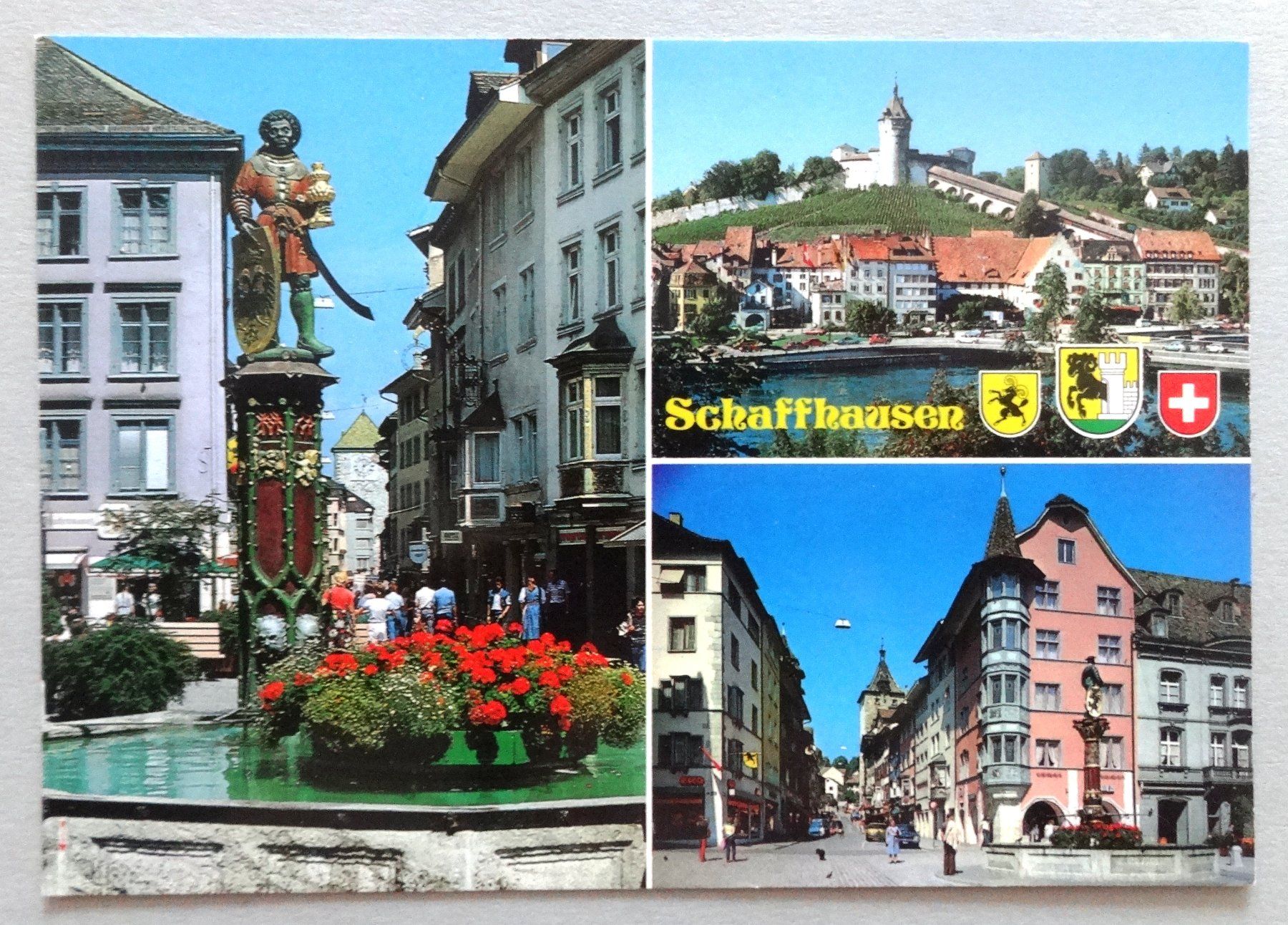 Cartoline postali: Schaffhausen – Usato da Fétigny venduto da Billy2miny