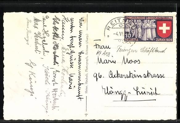 Cartes postales: Reitnau, Winkelstrasse mit Geschäften,  – D'occasion à Berlin par bartko-reher 1