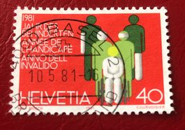 CH Briefmarken Vollstempelt Basel