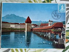 Philatelie Beleg Regiophil Luzern 1963 gestempelt</div>