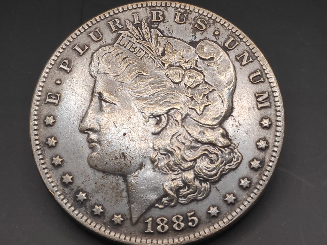 Tutti le monete: 1885-s Morgan Silber Dollar (rar!!!) – Usato da Sirnach venduto da Trekk64