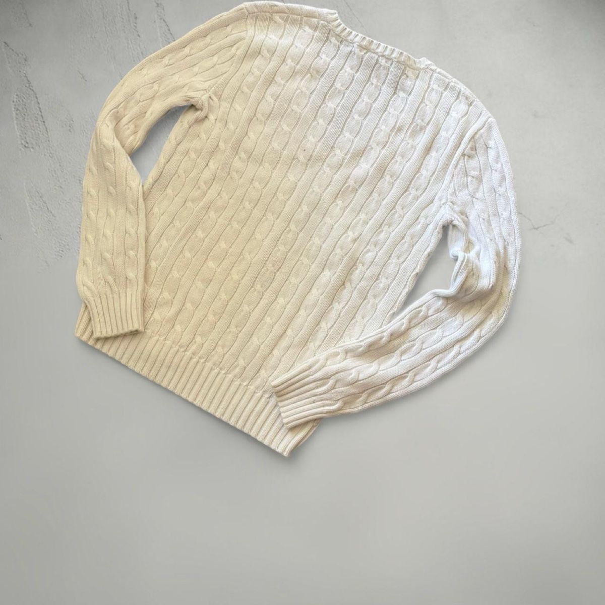 Ralph Lauren Maglioni & Felpe: Pullover Ralph Lauren Zopfstrick V-Ausschnitt Weiss Grösse M – Nuovo (secondo la descrizione) da Basel venduto da archive. 6