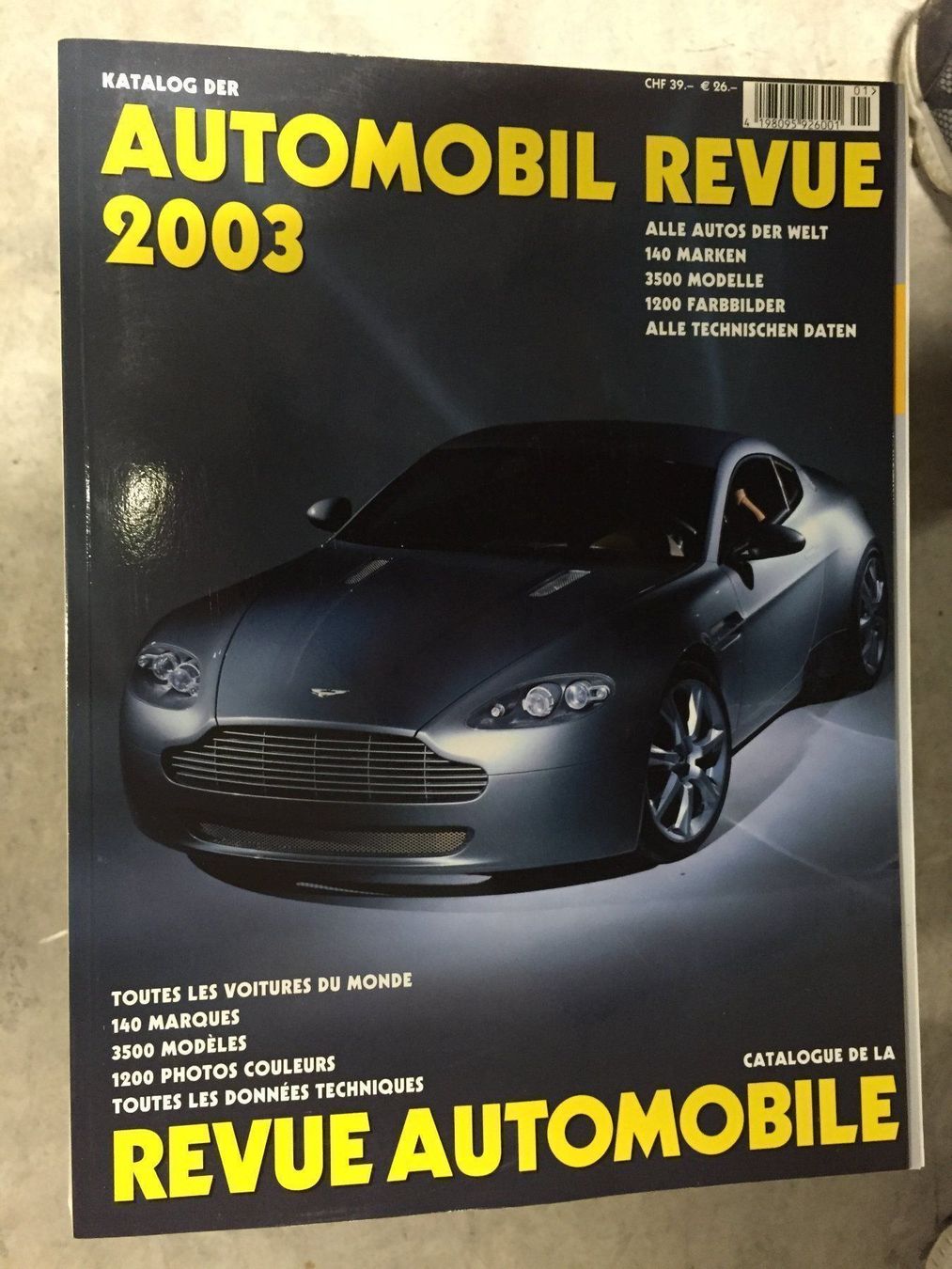 Riviste & Magazine: automobil revue 2003 – Usato da Reinach AG venduto da rares75