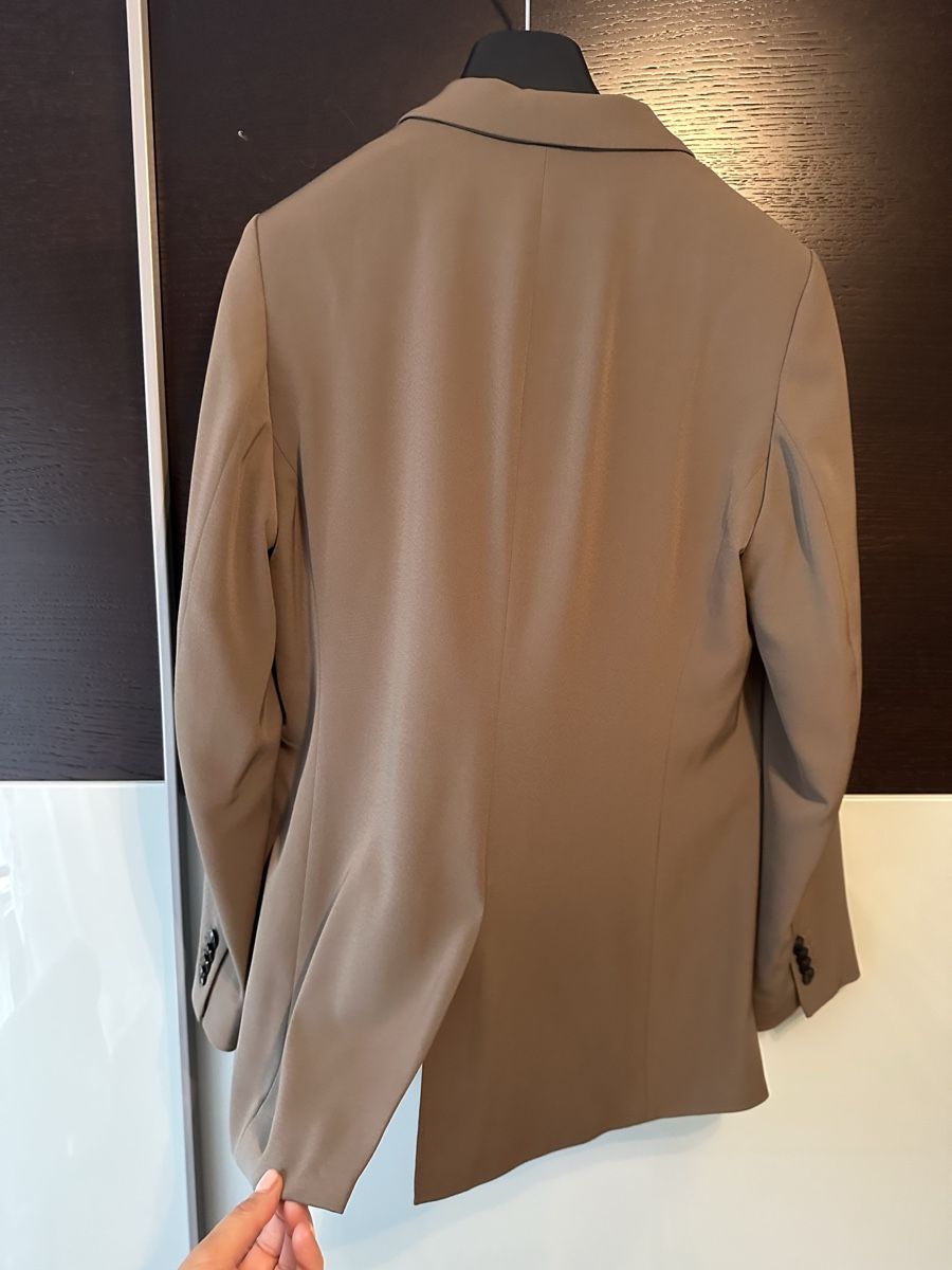H&M Giacche: H&M Blazer, Grösse 42, taupe – Nuovo (secondo la descrizione) da Altendorf venduto da Eastwick4 3