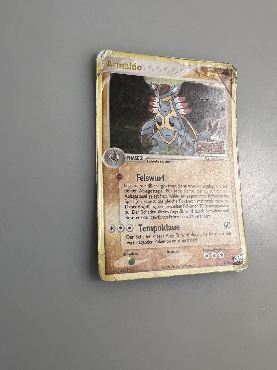Pokémon Sammelbilder & Trading cards: Armaldo Holo  – Gebraucht aus Muttenz von Michugee97 1