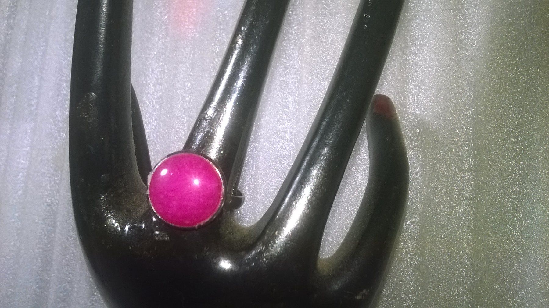 Anelli: ring edelsthal mit echt achat,,lela farbe – Nuovo (secondo la descrizione) da Basel venduto da bijoutrie_4 2