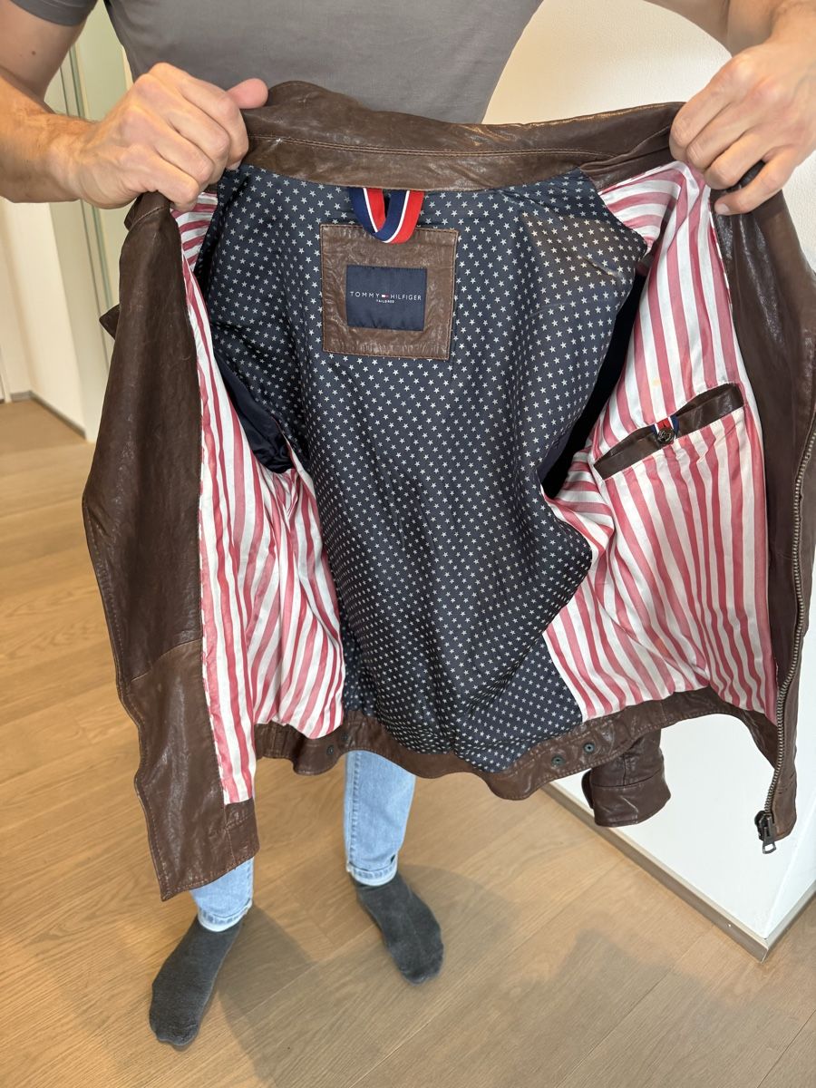 Tommy Hilfiger Giacche: Lederjacke Tommy Hilfiger Gr. M – Usato da Zürich venduto da ste_vwk8 4