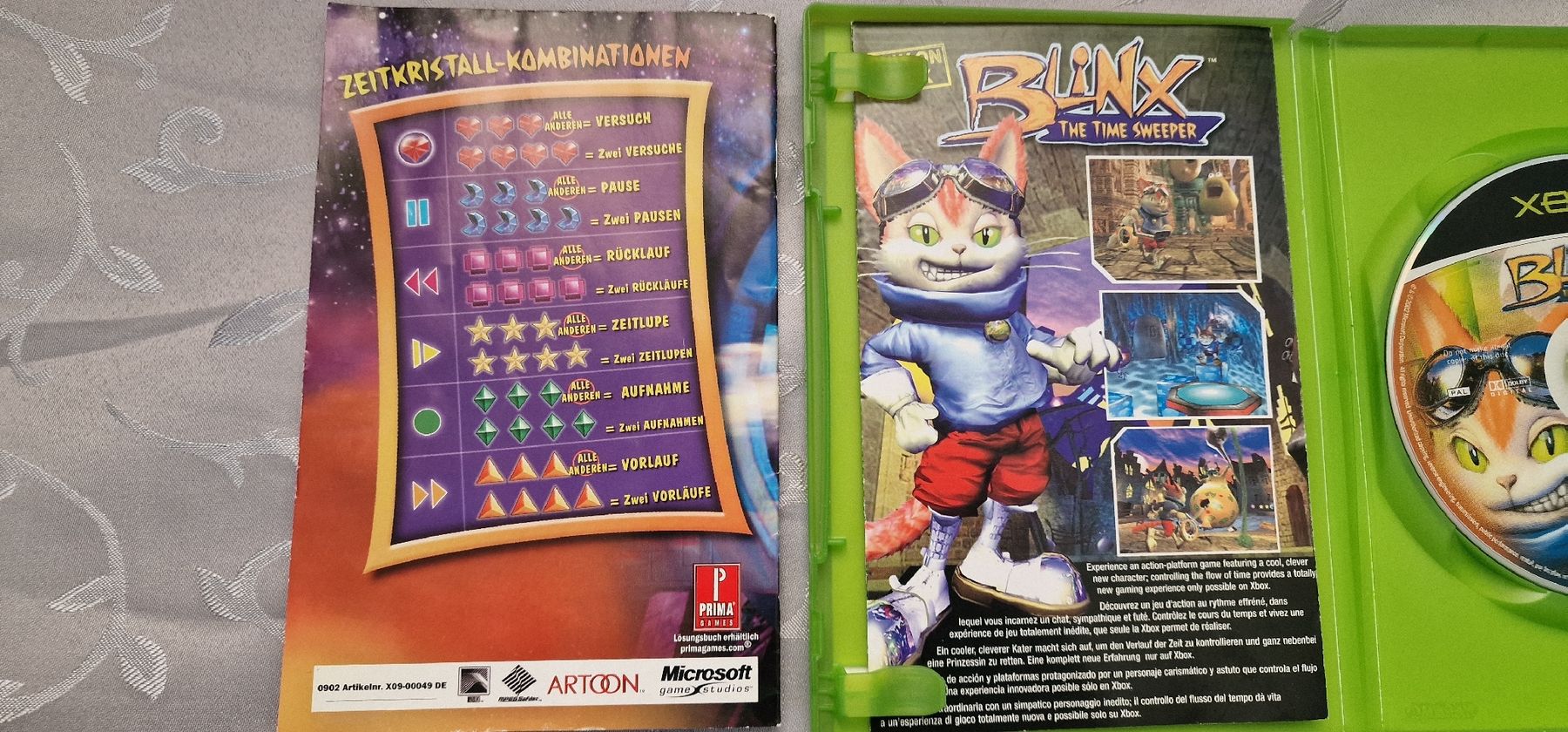 Microsoft Spiele: Blinx The Time Sweeper Xbox Klassiker mit Anleitung – Gebraucht aus Romanshorn von REALJessiB 3