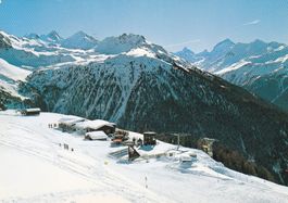 Le panorama de Tignousa sur Saint-Luc Valais  1984