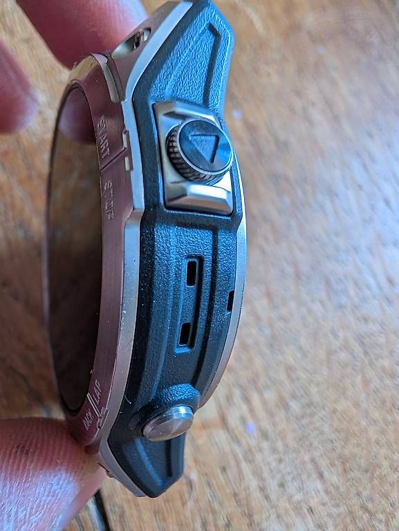 Garmin Smartwatch: Garmin Fenix 7, 47mm Silber Lunette – Usato da Erstfeld venduto da up. 3