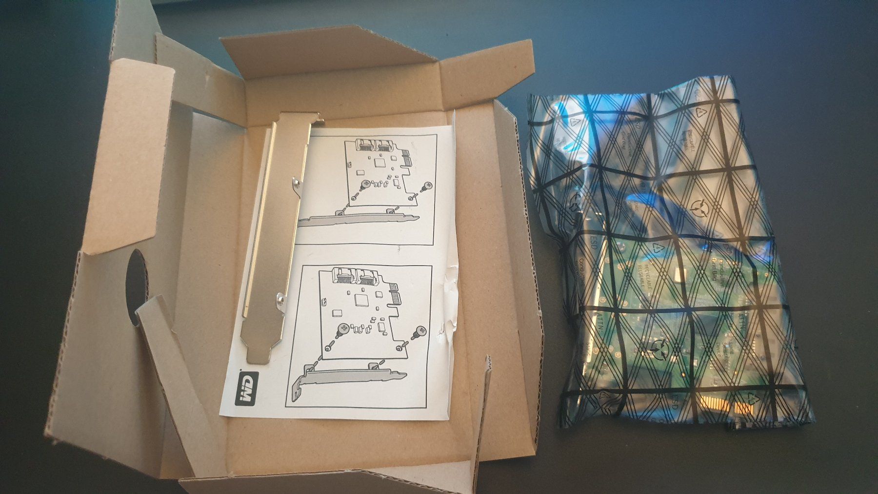 Laufwerke & Adapter: WD RocketRAID 62X_62XM – Neu und originalverpackt aus Stäfa von Supertramp73