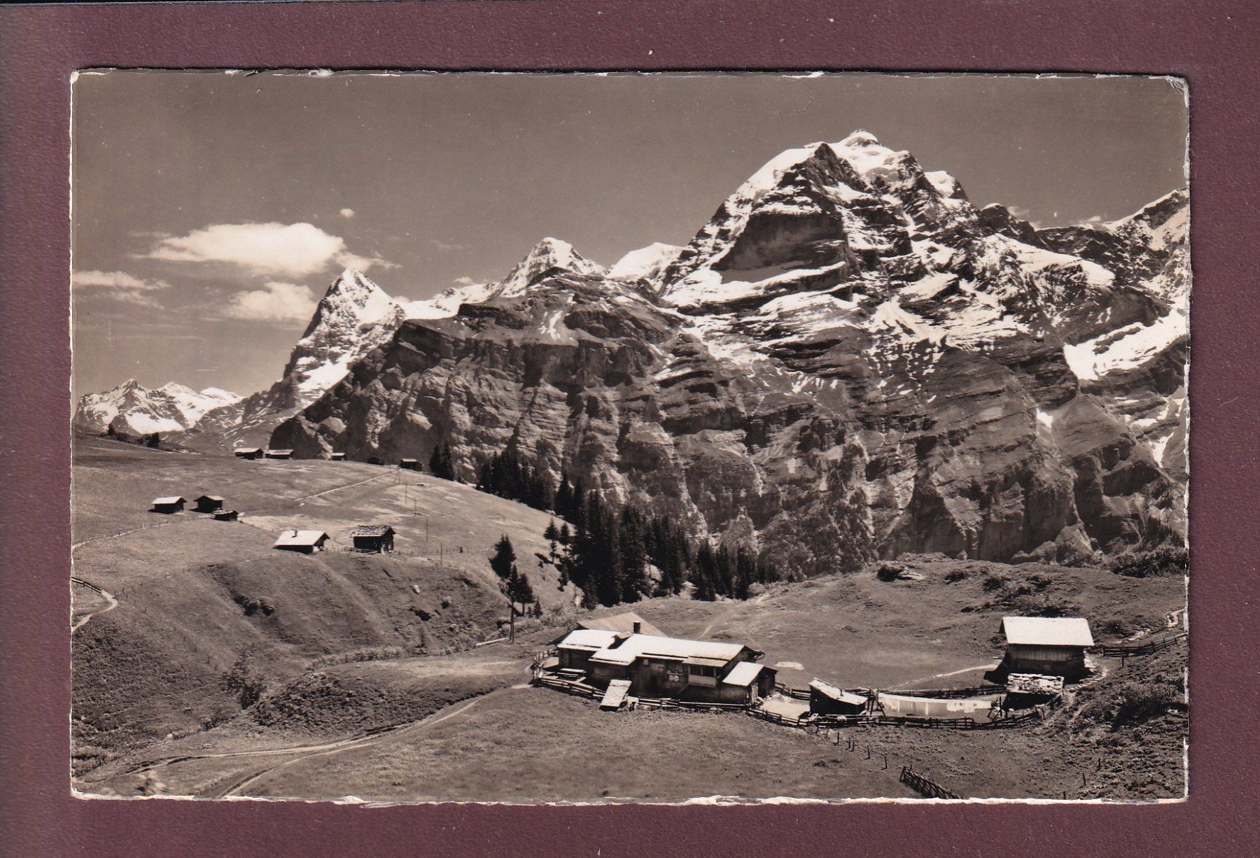 Cartoline postali: ALP SPIELBODEN ob Mürren – Usato da Pully venduto da nicecards