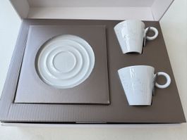 Nespresso „Onirio“  LImitierte Espresso Tassen + Untertassen