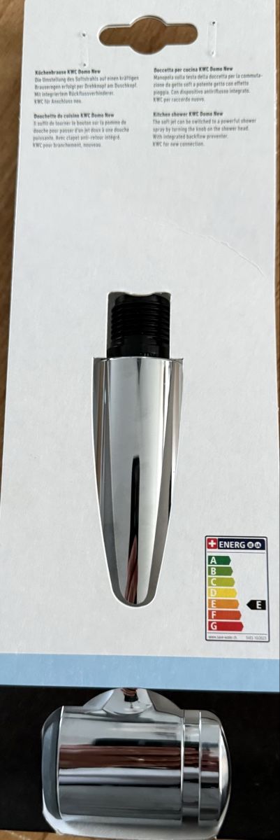 Kwc Armaturen: Küchenbrause KWC DOMO NEW – Neu und originalverpackt aus Konolfingen von SCHKONO 2