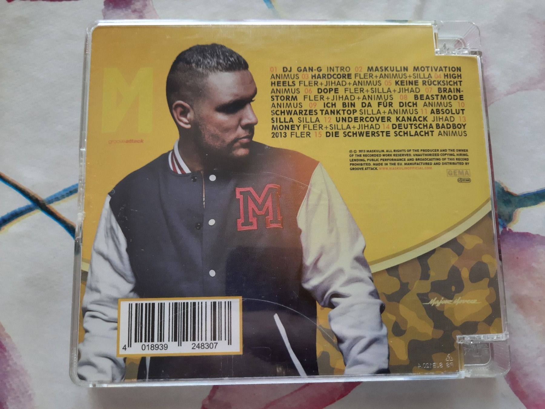 CD: CD Dj Gan-G maskulin mixtape 3 – Usato da Pully venduto da bro_n52j 1