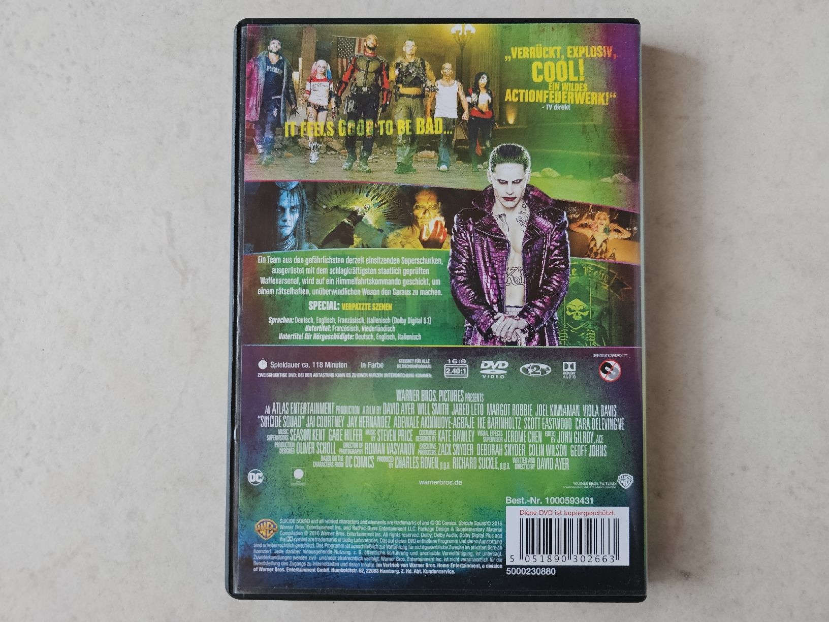Alle DVDs: Suicide Squad – Gebraucht aus Schneisingen von backstore24 1