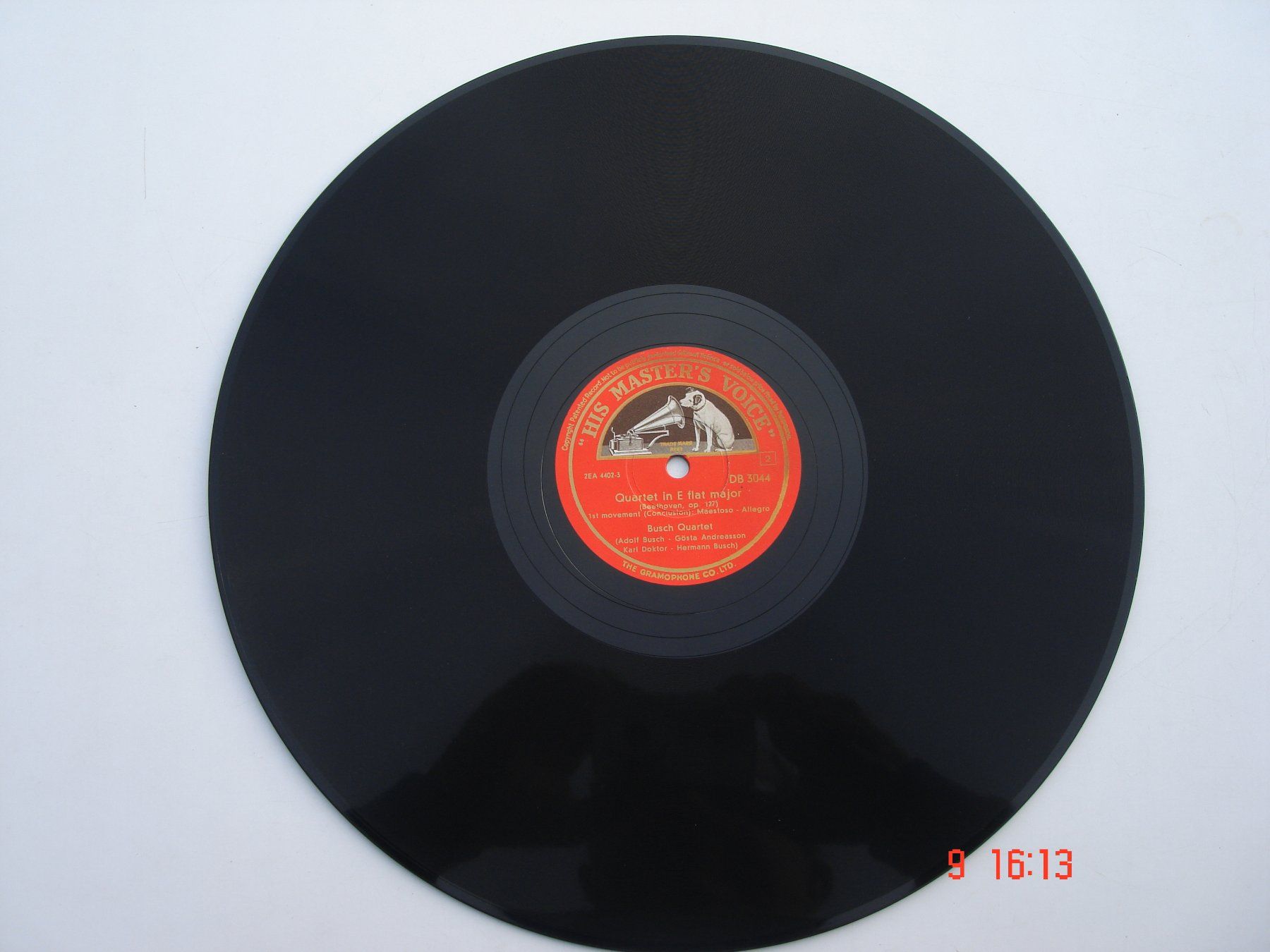 Dischi in vinile: Schellackplattenalbum Beethoven Streichquartett Es-Dur – Usato da Aeschi SO venduto da abi1951 3