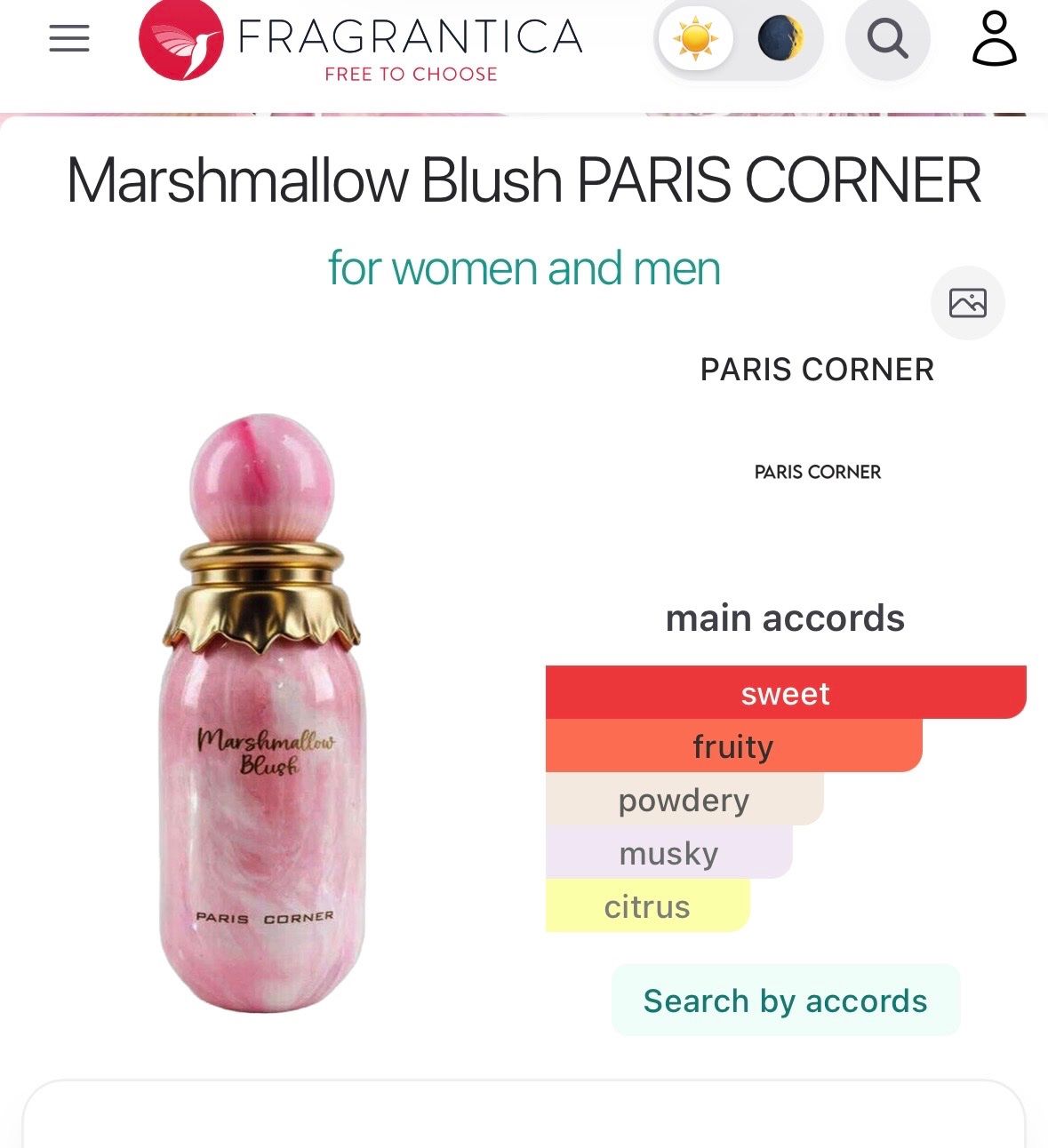 Profumi & Eau de Toilette: Paris Corner Marshmallow Blush EDP 15ml.Neu – Nuovo e nell'imballaggio originale da Zürich venduto da deruja 5