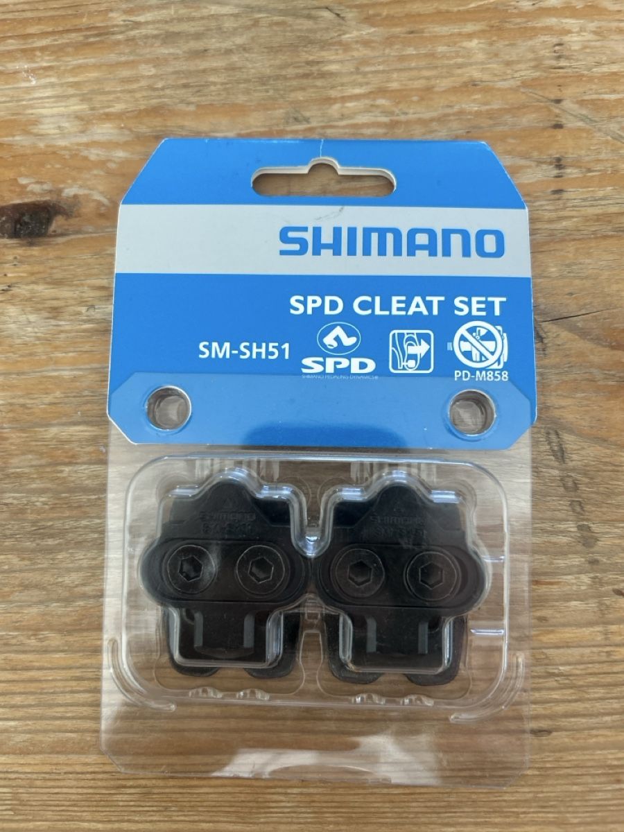 Shimano Ersatzteile: SHIMANO SPD CLEAT SET SM-SH51 NEU – Neu und originalverpackt aus Biel/Bienne von klaum2