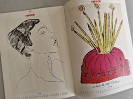 Rar Andy Warhol. Kunstkalender, 1989, Selten