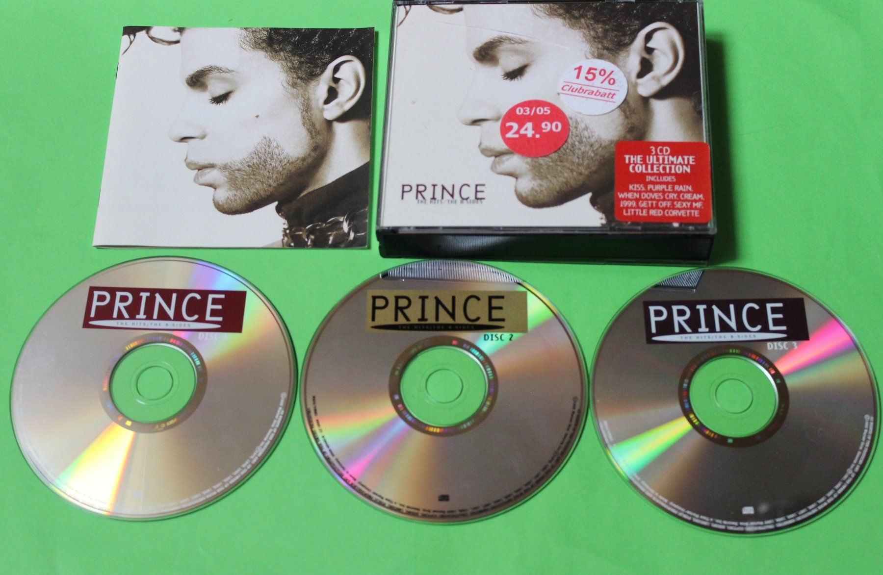 CDs: Prince - The Hits / The B-Sides 3CD – D'occasion à Tübach par JamesStone 3
