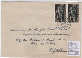 Brief 23.VIII.47 /Nr. 278 Pf 2.02 schöner Brief Portogerecht