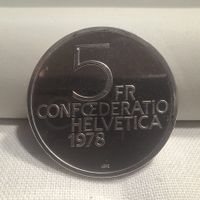 5 Fr Erinnerungsmünze 1978 Henry Dunant (1)