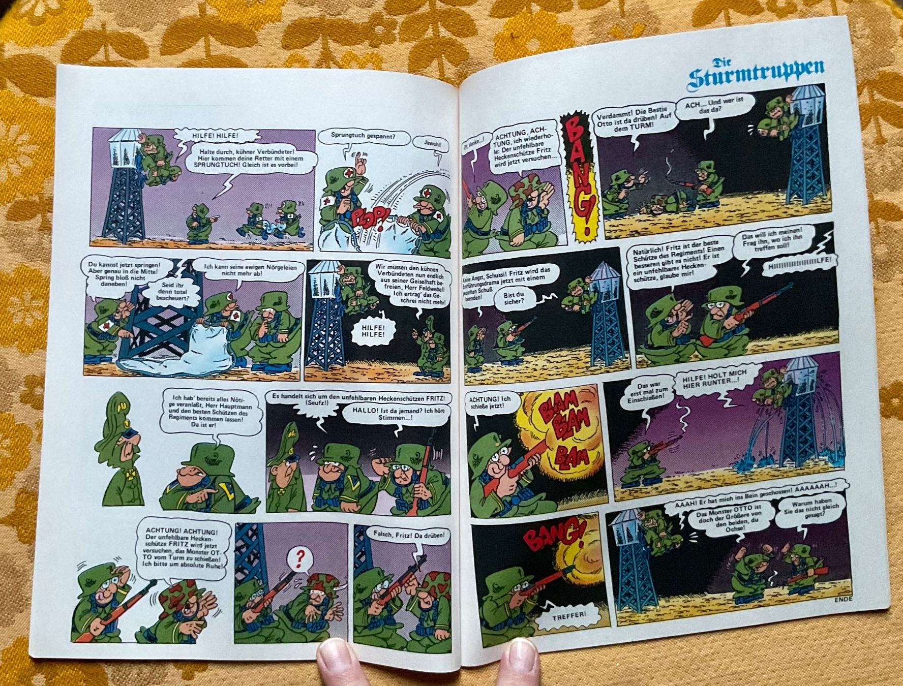Fumetti: Die Sturmtruppen Satrirical-Album Nr 75 – Usato da Endingen venduto da nathan05 6