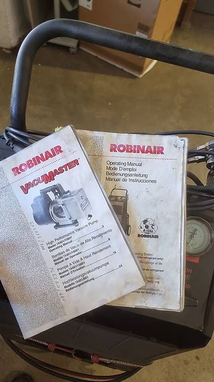 Climatiseurs: Klimaservicegerät r134a robinair – D'occasion à oensingen par tituss61 4