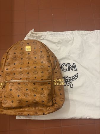 MCM Stark Backpack / Rucksack in Cognac