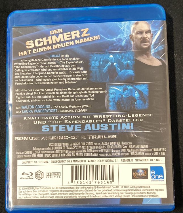 STEVE AUSTIN DAMAGE BLU-RAY | Kaufen auf Ricardo