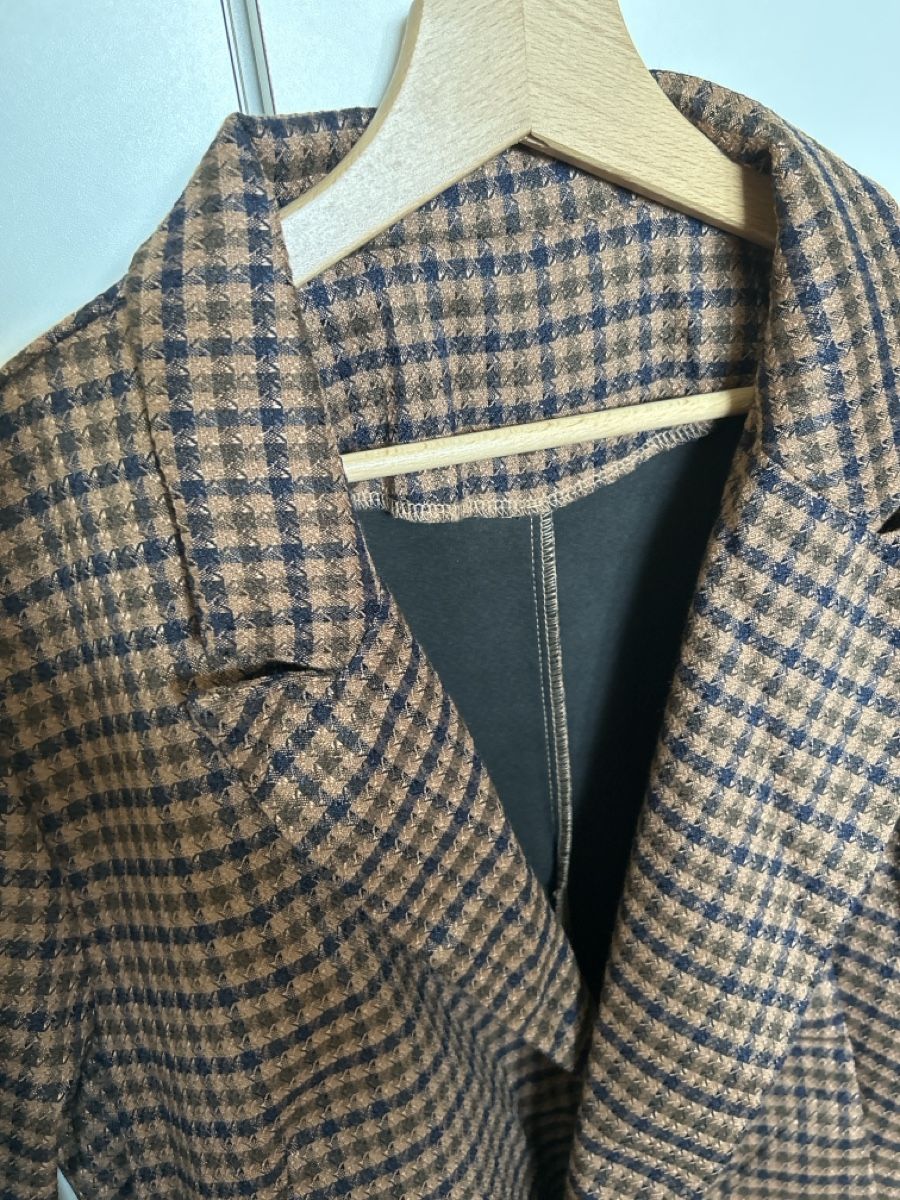 Giacche: Blazer Karomuster Braun/Navy Grösse 38 neu – Nuovo (secondo la descrizione) da Steinhausen venduto da roe_nj9s 1