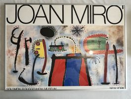 Joan Miro - Plakat Ausstellung New York 1986