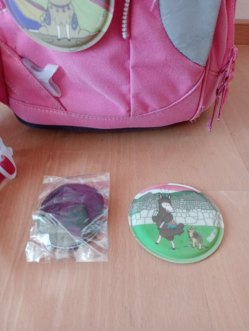 Ergobag Zaini: Schulthek Ergobag "Lamas in Bärjamas" – Usato da St.Niklausen LU venduto da Wirdbereitsverwendet 8